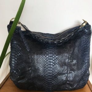 Python leather bag -Fabienne Chapot